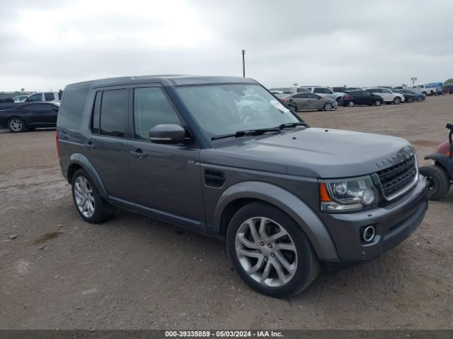 Продаж на аукціоні авто 2016 Land Rover Lr4, vin: SALAG2V68GA819232, номер лоту: 39335859