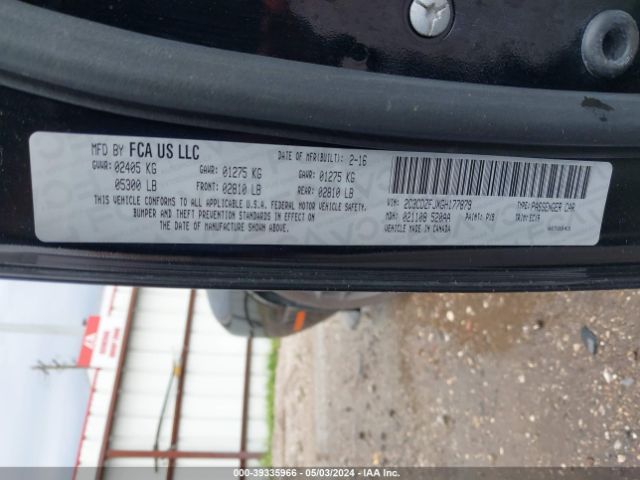 2C3CDZFJXGH177879 Dodge Challenger R/t Scat Pack