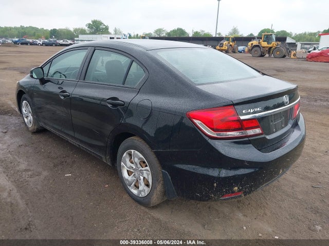 39336008 :رقم المزاد ، 19XFB2F50DE089648 vin ، 2013 Honda Civic Lx مزاد بيع