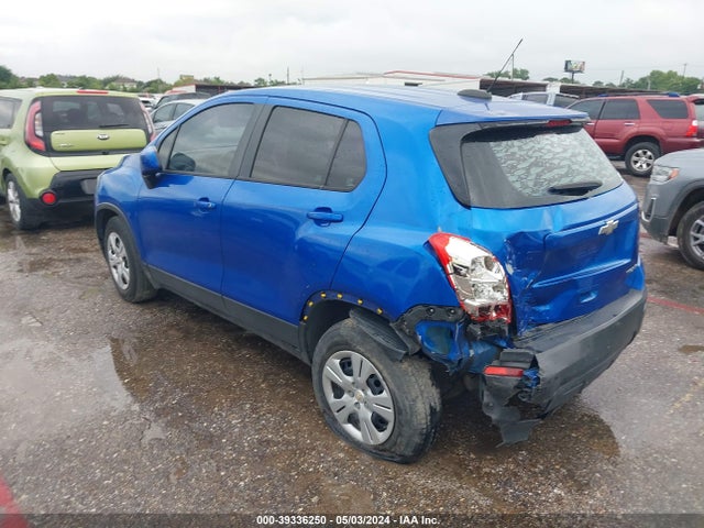 Chevrolet Trax 1ls 2015 KL7CJKSB2FB264092 Image 3