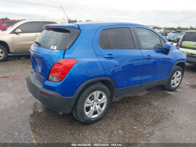 Chevrolet Trax 1ls 2015 KL7CJKSB2FB264092 Image 4