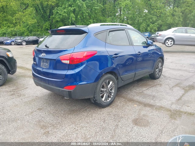 Hyundai TUCSON SE 2014 KM8JU3AG0EU840667 Image 4