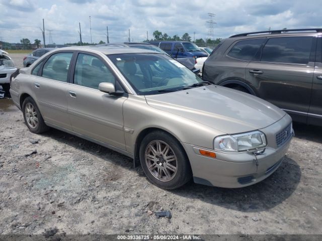 Auction sale of the 2004 Volvo S80 2.5t, vin: YV1TS59H441379897, lot number: 39336725