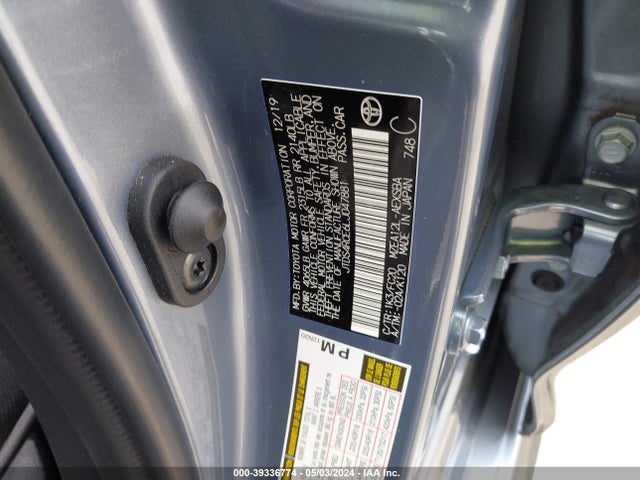 Toyota COROLLA SE 2020 JTDS4RCE6LJ047881 Image 9