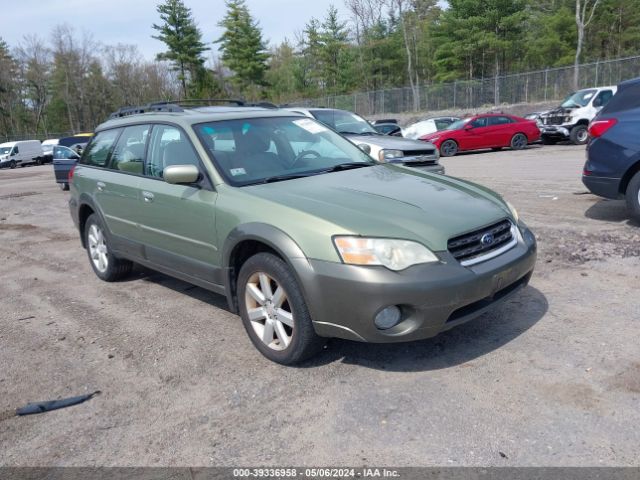 Auction sale of the 2006 Subaru Outback 2.5i Limited, vin: 4S4BP62C067303452, lot number: 39336958