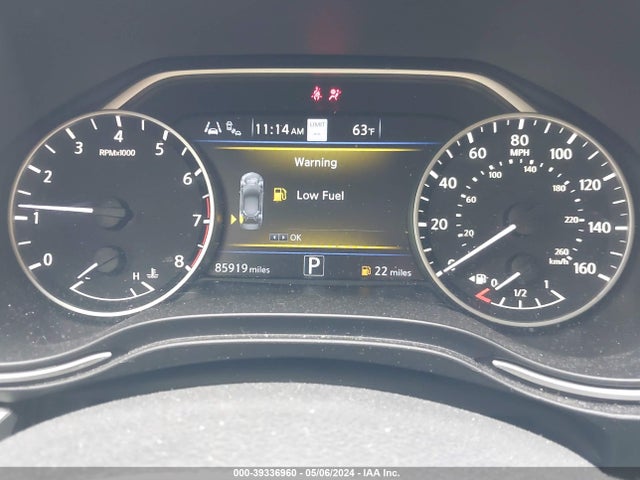 Nissan Maxima Sv Xtronic Cvt 2020 1N4AA6CV3LC366233 Image 7