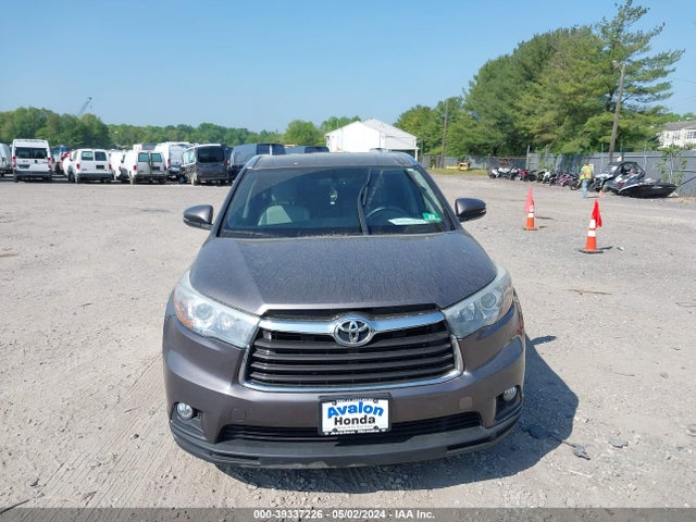 Toyota Highlander Xle V6 2016 5TDJKRFH2GS248029 Image 12