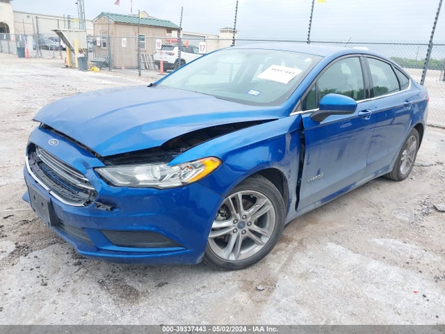 Ford Fusion Hybrid S 2018 3FA6P0UU5JR100833 Image 2