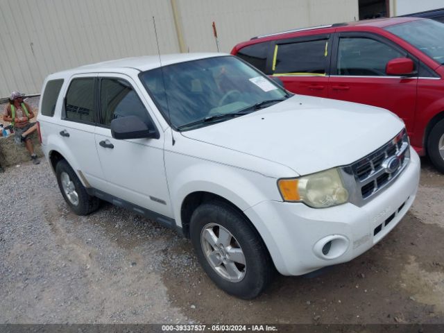 Auction sale of the 2008 Ford Escape Xls, vin: 1FMCU02ZX8KD56819, lot number: 39337537