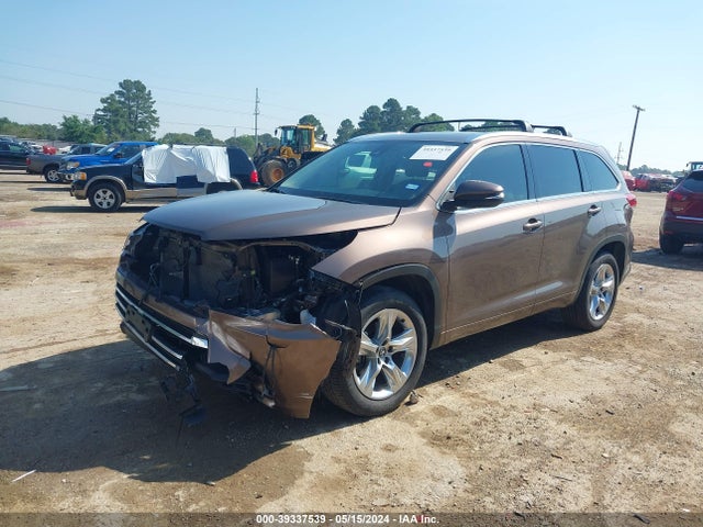 Toyota Highlander Limited 2018 5TDYZRFH6JS288826 Image 2