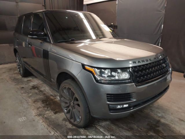 Продаж на аукціоні авто 2017 Land Rover Range Rover 5.0l V8 Supercharged, vin: SALGS2FE4HA324381, номер лоту: 39337558