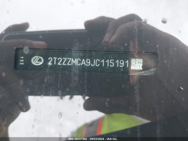 2T2ZZMCA9JC115191 Lexus RX 350