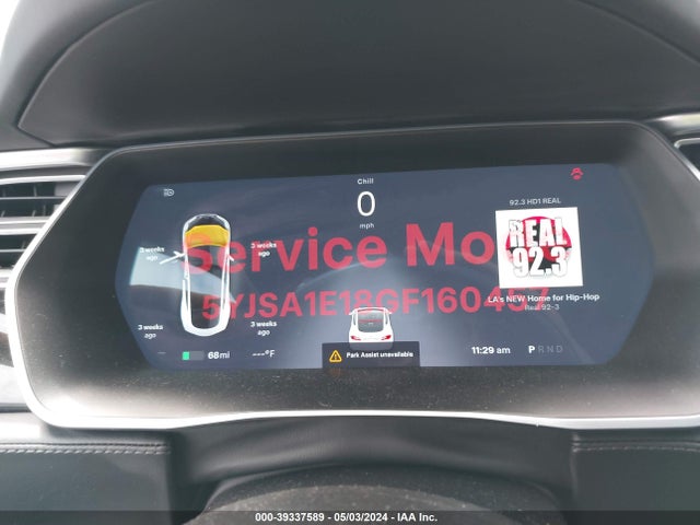 Tesla Model S 60/70/75/85 2016 5YJSA1E18GF160457 Image 18