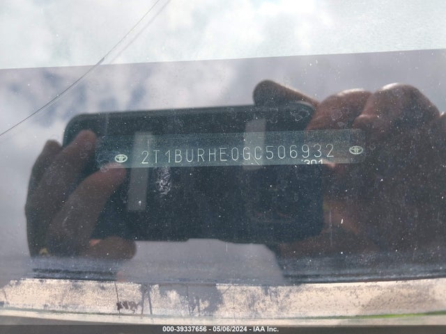 Toyota COROLLA LE 2016 2T1BURHE0GC506932 Image 9