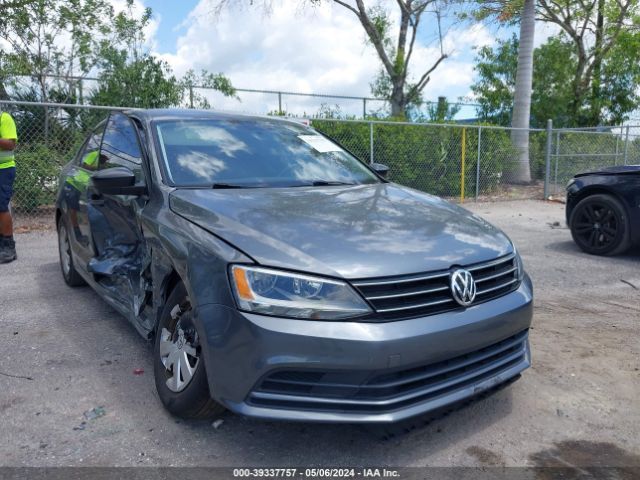 Auction sale of the 2016 Volkswagen Jetta 1.4t S, vin: 3VW267AJ9GM277225, lot number: 39337757