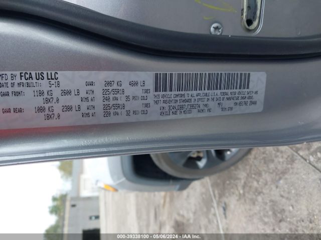 3C4NJDBB7JT395274 Jeep Compass Altitude 4x4