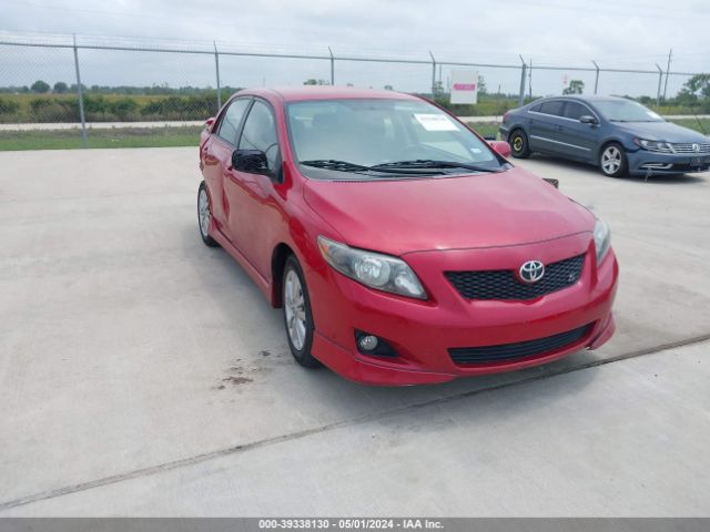 Auction sale of the 2010 Toyota Corolla S, vin: 1NXBU4EE3AZ210932, lot number: 39338130