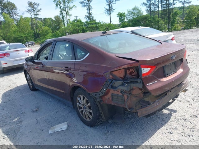 Ford FUSION S 2015 3FA6P0G71FR287680 Image 3