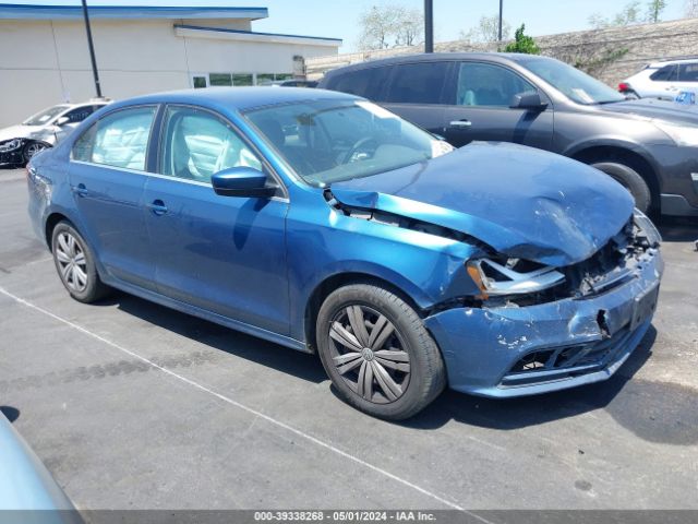 Auction sale of the 2017 Volkswagen Jetta 1.4t S, vin: 3VW2B7AJ9HM261815, lot number: 39338268