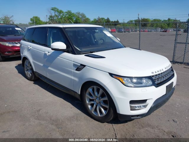 Продаж на аукціоні авто 2016 Land Rover Range Rover Sport 3.0l V6 Supercharged Hse, vin: SALWR2VFXGA559173, номер лоту: 39338340