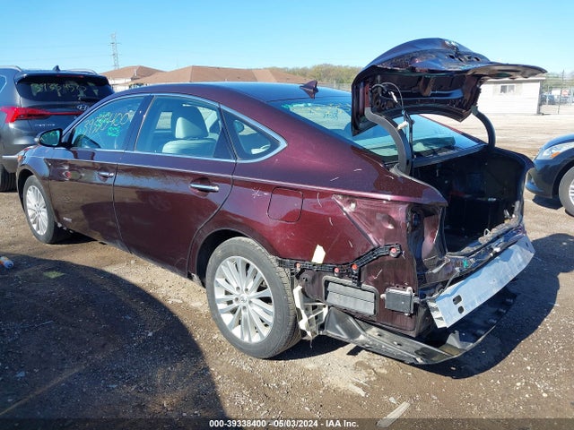 Toyota Avalon Hybrid Limited 2014 4T1BD1EB2EU020002 Image 3