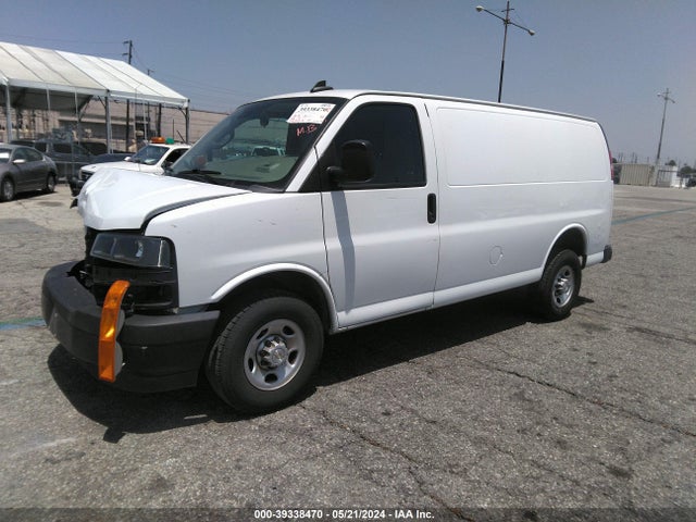 Chevrolet Express Cargo Rwd 2500 Regular Wheelbase Wt 2021 1GCWGAFP0M1301318 Image 2