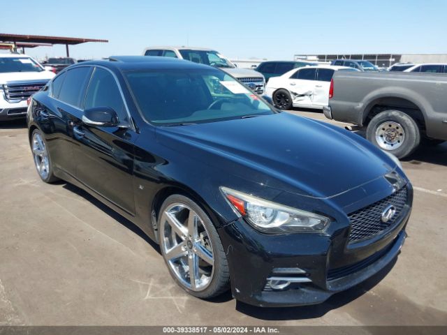 Продаж на аукціоні авто 2015 Infiniti Q50 Premium, vin: JN1BV7AP2FM345629, номер лоту: 39338517