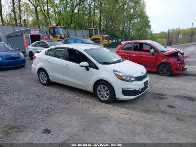 Auction sale of the 2016 Kia Rio Lx, vin: KNADM4A33G6659054, lot number: 39338583