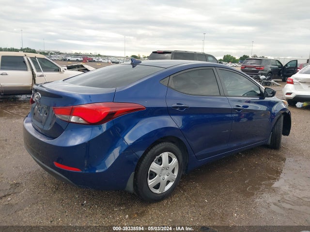 Hyundai ELANTRA SE 2016 5NPDH4AE4GH776379 Image 4