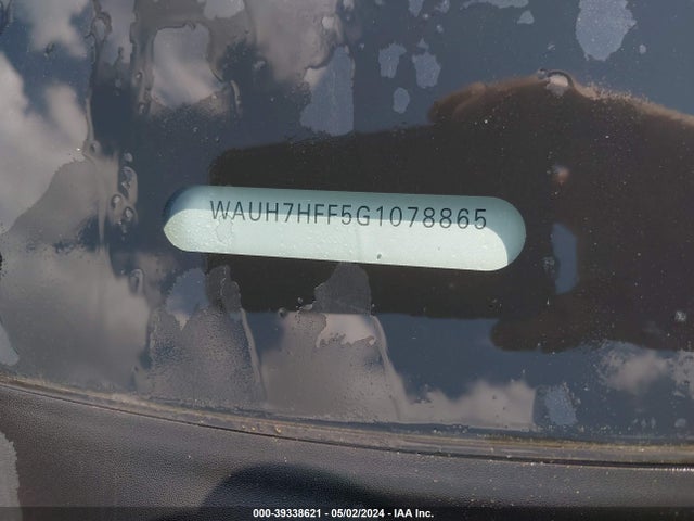 WAUH7HFF5G1078865 Audi A3 1.8t Premium
