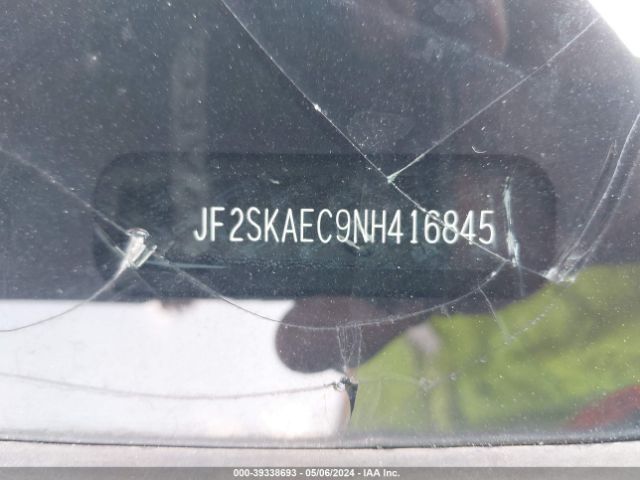 JF2SKAEC9NH416845 Subaru Forester Premium