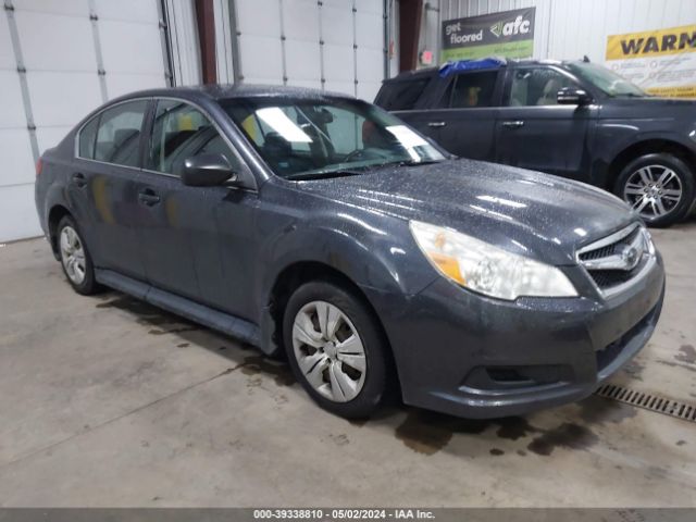 Auction sale of the 2011 Subaru Legacy 2.5i, vin: 4S3BMCA69B3264756, lot number: 39338810