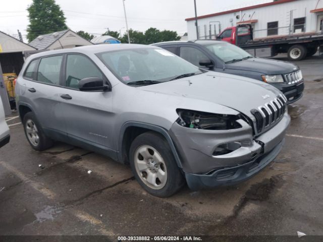 Auction sale of the 2014 Jeep Cherokee Sport, vin: 1C4PJLAB8EW204062, lot number: 39338882