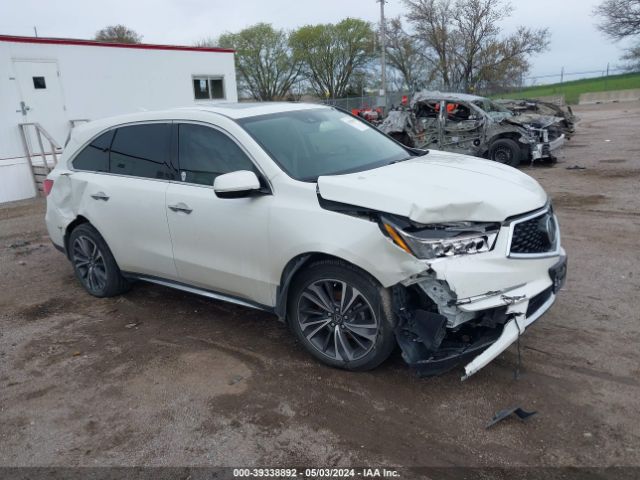 Aukcja sprzedaży 2019 Acura Mdx Tech Pkg, vin: 5J8YD4H52KL009011, numer aukcji: 39338892