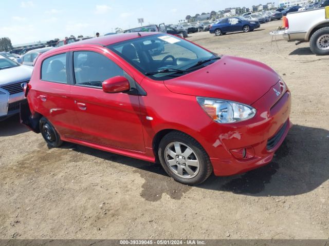 Auction sale of the 2014 Mitsubishi Mirage Es, vin: ML32A4HJ1EH003513, lot number: 39339045