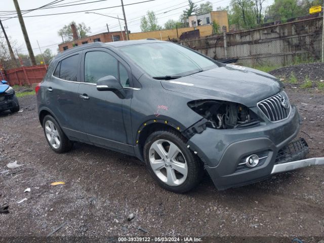 Продажа на аукционе авто 2016 Buick Encore Leather, vin: KL4CJCSB7GB516567, номер лота: 39339122