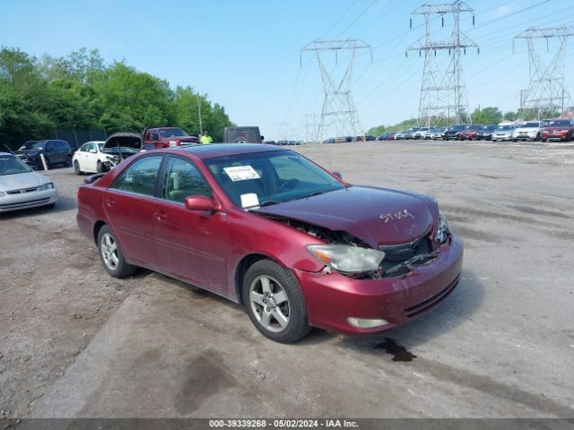 Auction sale of the 2003 Toyota Camry Se, vin: 4T1BE32K63U189272, lot number: 39339268
