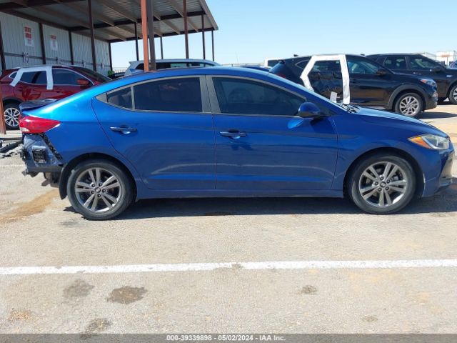 5NPD84LF1JH238896 Hyundai ELANTRA SEL