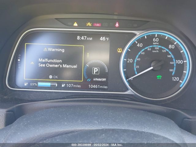 1N4AZ1CV1NC555736 Nissan Leaf Sv 40 Kwh