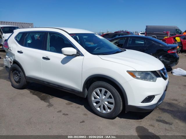 Auction sale of the 2016 Nissan Rogue S/sl/sv, vin: 5N1AT2MT9GC826684, lot number: 39339953