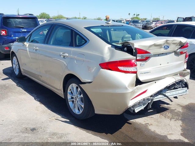 Ford Fusion Hybrid Sel 2019 3FA6P0MUXKR239891 Image 3