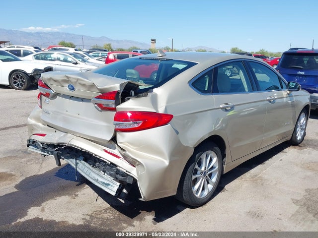 Ford Fusion Hybrid Sel 2019 3FA6P0MUXKR239891 Image 4
