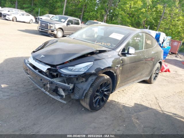 2022 TESLA MODEL Y 7SAYGDEE4NF357560 Photo 1