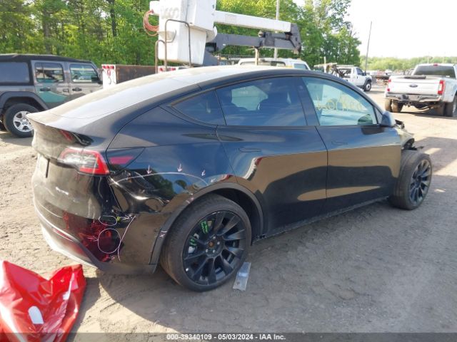 2022 TESLA MODEL Y 7SAYGDEE4NF357560 Photo 3