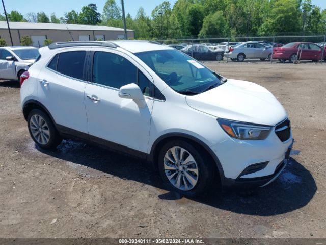 Aukcja sprzedaży 2019 Buick Encore Fwd Preferred, vin: KL4CJASB8KB812047, numer aukcji: 39340111