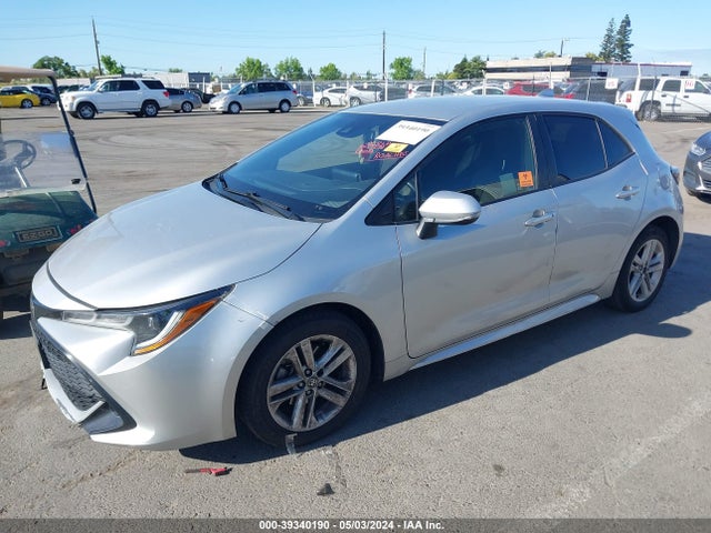 Toyota COROLLA SE 2019 JTNK4RBE6K3039120 Image 2