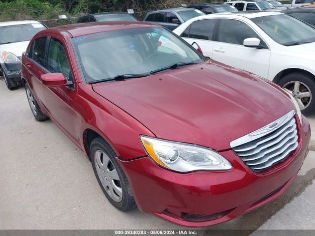 Auction sale of the 2013 Chrysler 200 Lx, vin: 1C3CCBAB8DN597167, lot number: 39340283