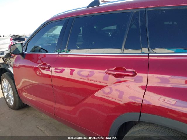5TDDZRBH0NS191986 Toyota Highlander Limited