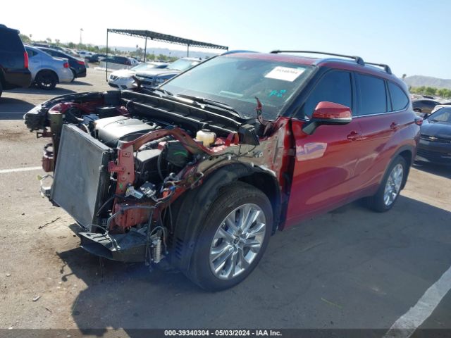5TDDZRBH0NS191986 Toyota Highlander Limited