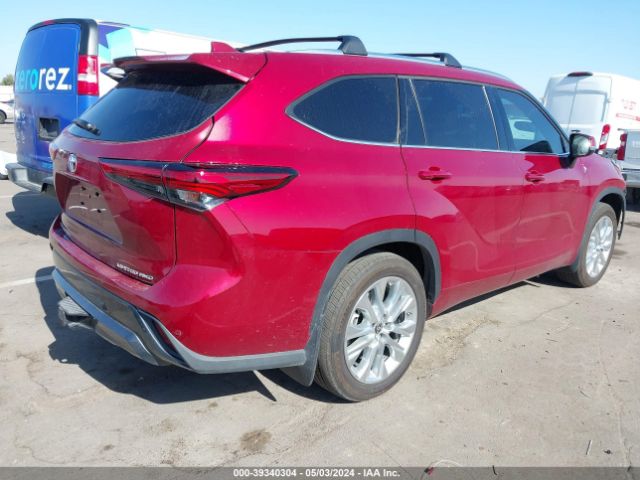 5TDDZRBH0NS191986 Toyota Highlander Limited